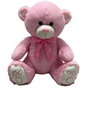 43cm Sitting Teddy Bear - Pink