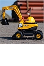 Jcb Excavator With Opening Seat And Helmet Included
