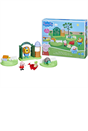 Peppa Pig Toys Peppa's Day at the Zoo Preschool Playset, 2 Figures and 6 Accessories