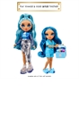 Junior High PJ Party Fashion Doll- Skyler (Blue)