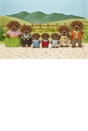 Sylvanian Families Chocolate Labrador Family