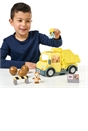 Bluey's Dump Truck With Exclusive Hard-Hat Bluey and Muddy Bingo Figures