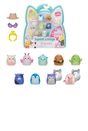 Squish-a-longs by Original Squishmallows 8 Pack - Series 1, Style 1 - (8) 1” Mini-Squish with 2 Accessories, Ring, and Collector’s Guide - Collect, Trade, & Play