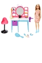 Barbie Doll and Hair Salon Playset Color-Change Hair