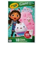 Crayola Gabby's Dollhouse Giant Colouring Pages with 100 Stickers