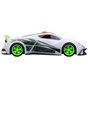 Super Wheelz Neon Zoom Racer Car with Lights and Sounds