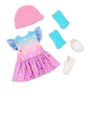 Our Generation Lovely Hearts 18-inch Doll Heart-Print Dress Outfit