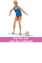 Ken Doll with Surfboard