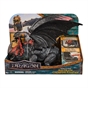 Dreamworks Dragons, How to Train Your Dragon, World of Berk: Red Death Chomping Rampage, 28-cm Toy Dragon with Exclusive Toothless Figurine for Ages 4 & up