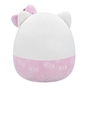 Squishmallows Original Sanrio 8-Inch 50th Anniversary Pink Embossed Hello Kitty Plush