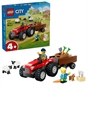 LEGO® City Red Farm Tractor with Trailer & Sheep Toy, Playset for Kids 60461