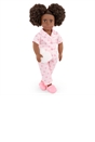 Our Generation Tanisha 18-inch Sleepover Doll in Matching Pink PJs