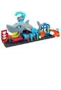 Hot Wheels City Let's Race Netflix - Ultra Shark Car Wash Set