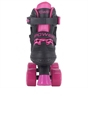Adjustable Quad Skate Pink Black 9-12J