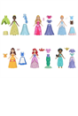 Disney Princess Fairy-Tale Dolls & Fashions Set