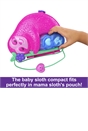 Polly Pocket Sloth Family 2-in-1 Purse Compact