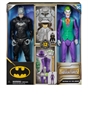 DC Comics, Batman Adventures, Batman vs The Joker Action Figures Set, 2 Figures, 12 Armor Accessories, 12-inch Super Hero Kids Toy for Boys & Girls 