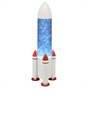Rocket Glitter Lamp USB Powered