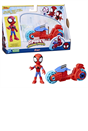 Marvel Spidey and His Amazing Friends Figure with Motorcycle Assortment