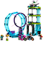LEGO® City Ultimate Stunt Riders Challenge 60361 Building Toy Set (385 Pieces)