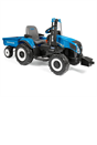 New Holland T8 12V Electric Ride On with Trailer
