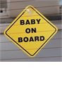 Babylo Baby on Board Car Sign 