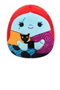 Original Squishmallows The Nightmare Before Christmas 10-Inch Sally Holding Black Cat Plush 