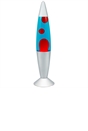 16 lava lamp with adapter Red lava blue