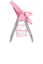 Pink Spot Print Doll's High Chair