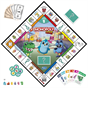 Monopoly Junior Board Game, 2-Sided Gameboard, 2 Games in 1, Monopoly Game 