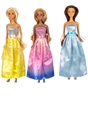 Fashion Dolls with Clothes and Accessories 3 Pack