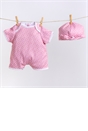 Ivy & Lily Spring-Themed 2-Pack Romper Set with Hats