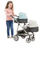 Deluxe Twin Dolls Pram