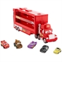 Disney Pixar Cars Mack Mini Racers Hauler Playset with 5 Mini Cars Racers