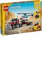 LEGO® Creator Flatbed Truck with Helicopter Toy 31146