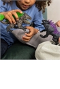 schleich Eldrador 70827 Shadow Lynx vs. Rock Crusher Set