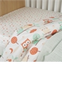 CuddleCo Sleepy Owl 4 Piece Cot Bed Bedding Set