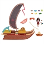 Disney Moana 2 Transforming Boat Playset