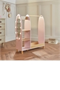 Dimples Wooden Dress Up Rack with Light-Up Mirror