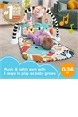 Fisher-Price Glow and Grow Kick & Play Piano Gym Blue