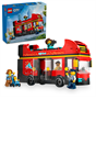 LEGO® City Red Double-Decker Sightseeing Bus Toy 60407