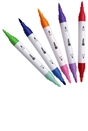 Crafty Co. Dual Tip Acrylic Markers 24 Pack