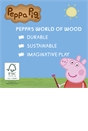 Peppa Pig Wooden Easel