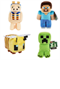 Minecraft Basic 8-inch Collectible Plush Characters - Assortment