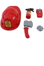 Fire Chief Costume and Accessories Dress-Up Set