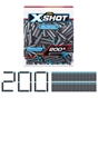 XSHOT Excel Darts Refill Pack (200 Darts) by ZURU