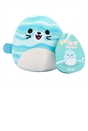 Squishmallows Original Micromallows 6-Pack – Cortez Caterpillar, Dane Dragon, Floyd French Fries, Lena Guava Fruit, Leonard Lion, Noah Seal