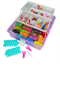 Mega Loom Band Kit Set - 8000 Pieces