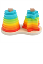 Squirrel Play Rainbow Stacking Tower