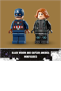 LEGO® Marvel Black Widow & Captain America Motorcycles 76260 (130 Pieces)